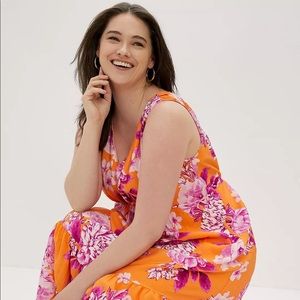 Anthropologie Gathered Maxi Dress